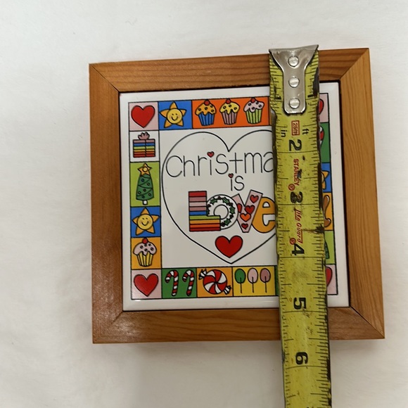 Christmas tile trivet - Picture 4 of 4